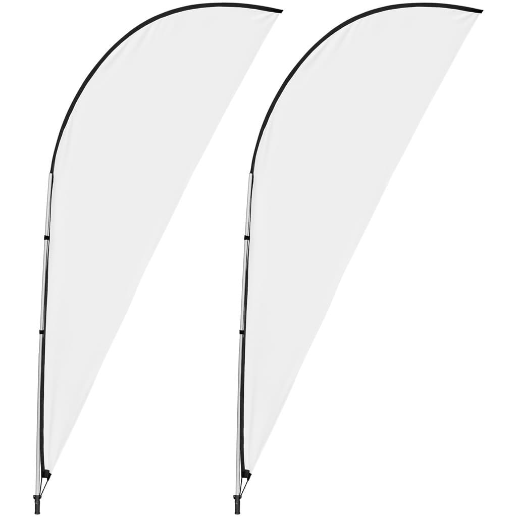 Legend 3m Sharkfin Flying Banner (Set of 2) 3