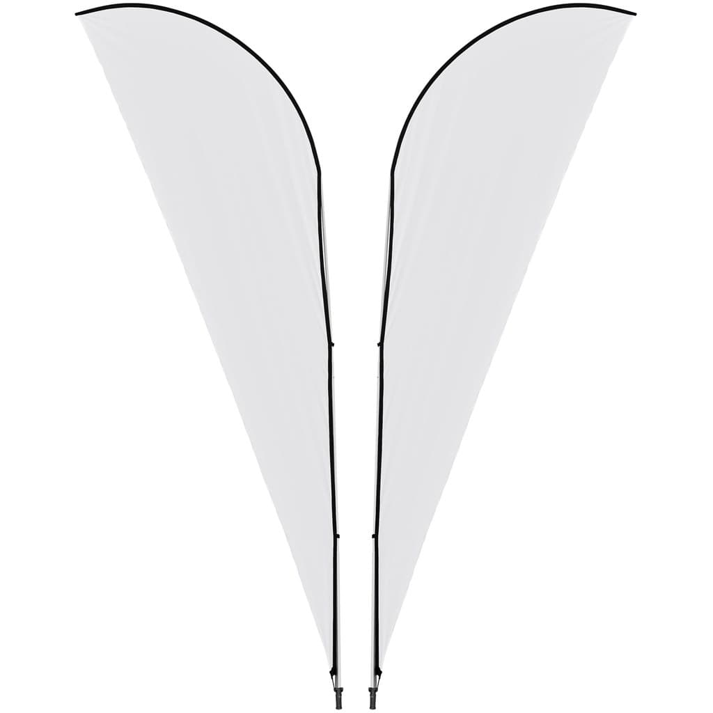 Legend 4M Sublimated Sharkfin Double-Sided Flying Banner - 1 complete unit 10