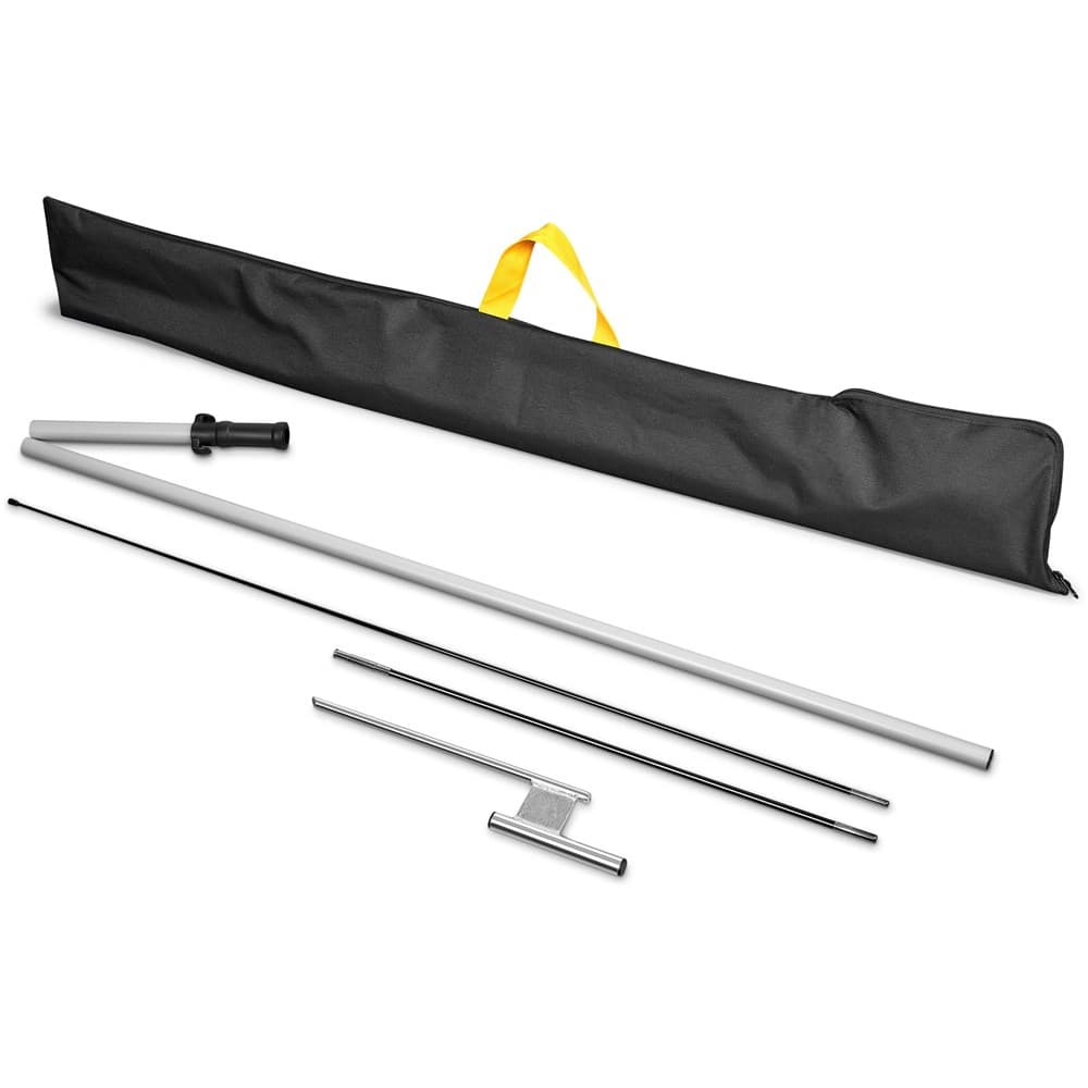 Legend 2M Sublimated Arcfin Double-Sided Flying Banner - 1 complete unit 8