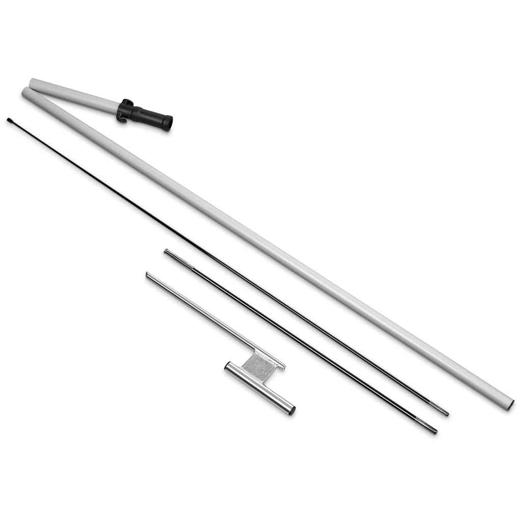 Legend 2M Sublimated Arcfin Double-Sided Flying Banner - 1 complete unit 4