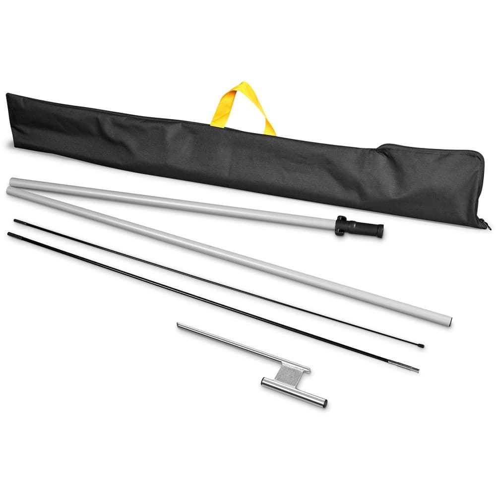 Legend 3M Sublimated Arcfin Double-Sided Flying Banner - 1 complete unit 3