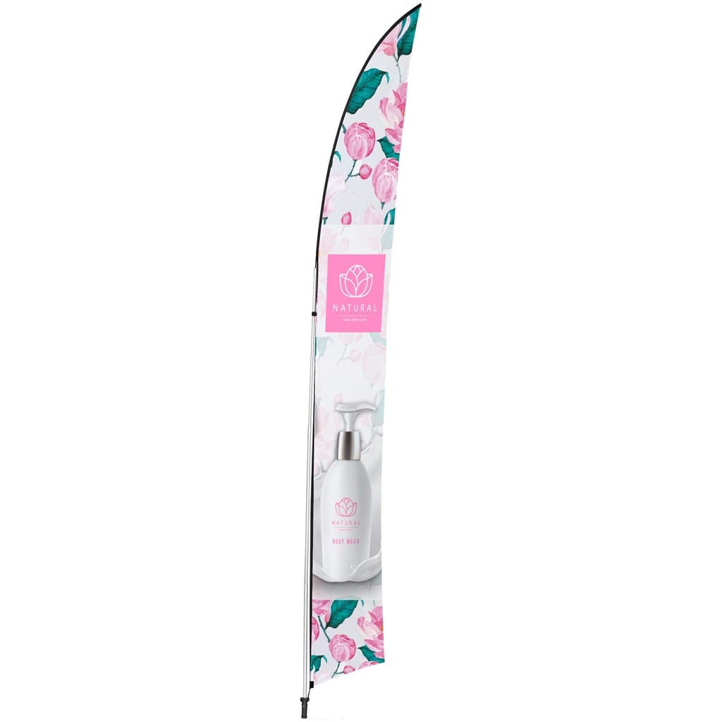 Legend 4M Sublimated Arcfin Double-Sided Flying Banner - 1 complete unit 3