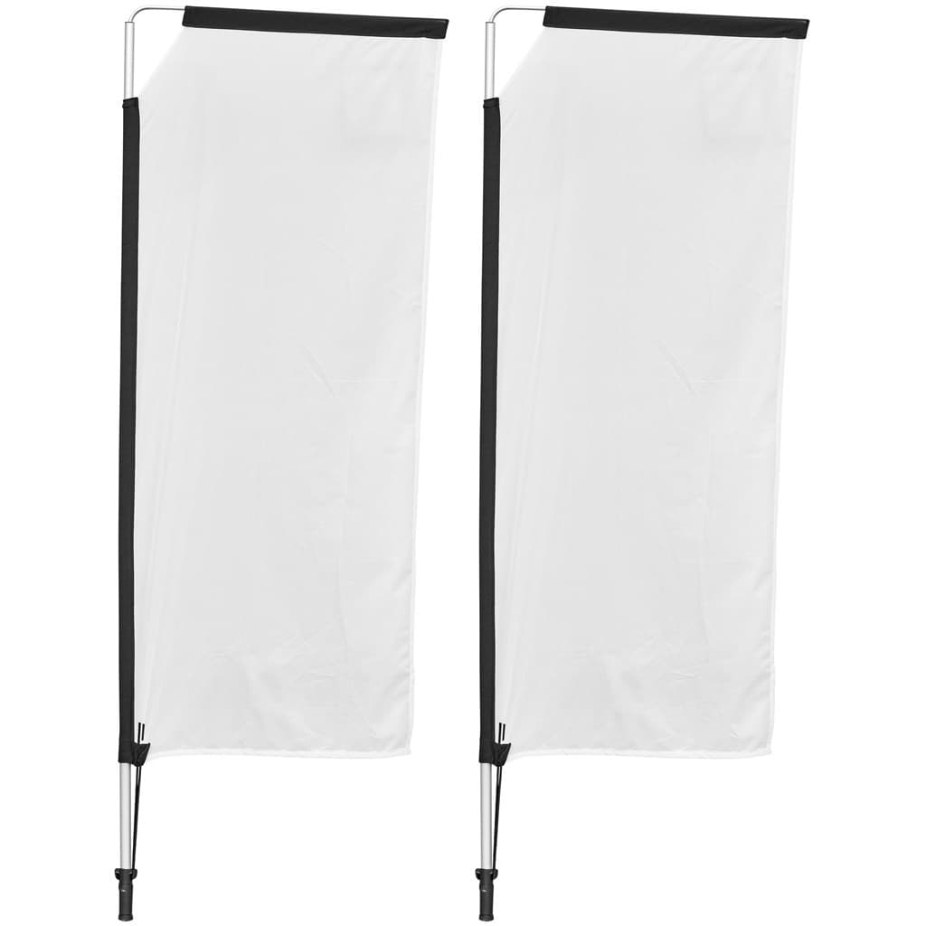 Legend 2m Telescopic Flying Banner (Set of 2) 3