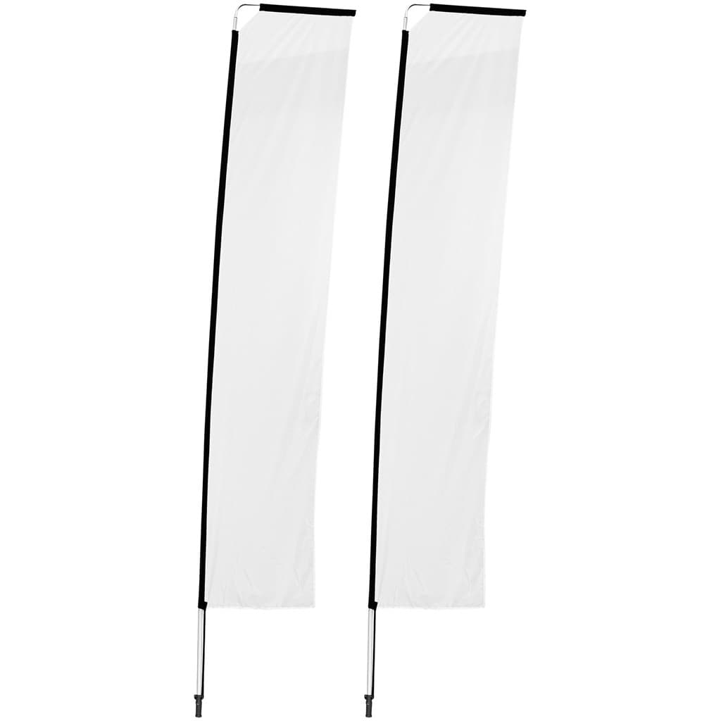 Legend 4m Telescopic Flying Banner (Set of 2) 4