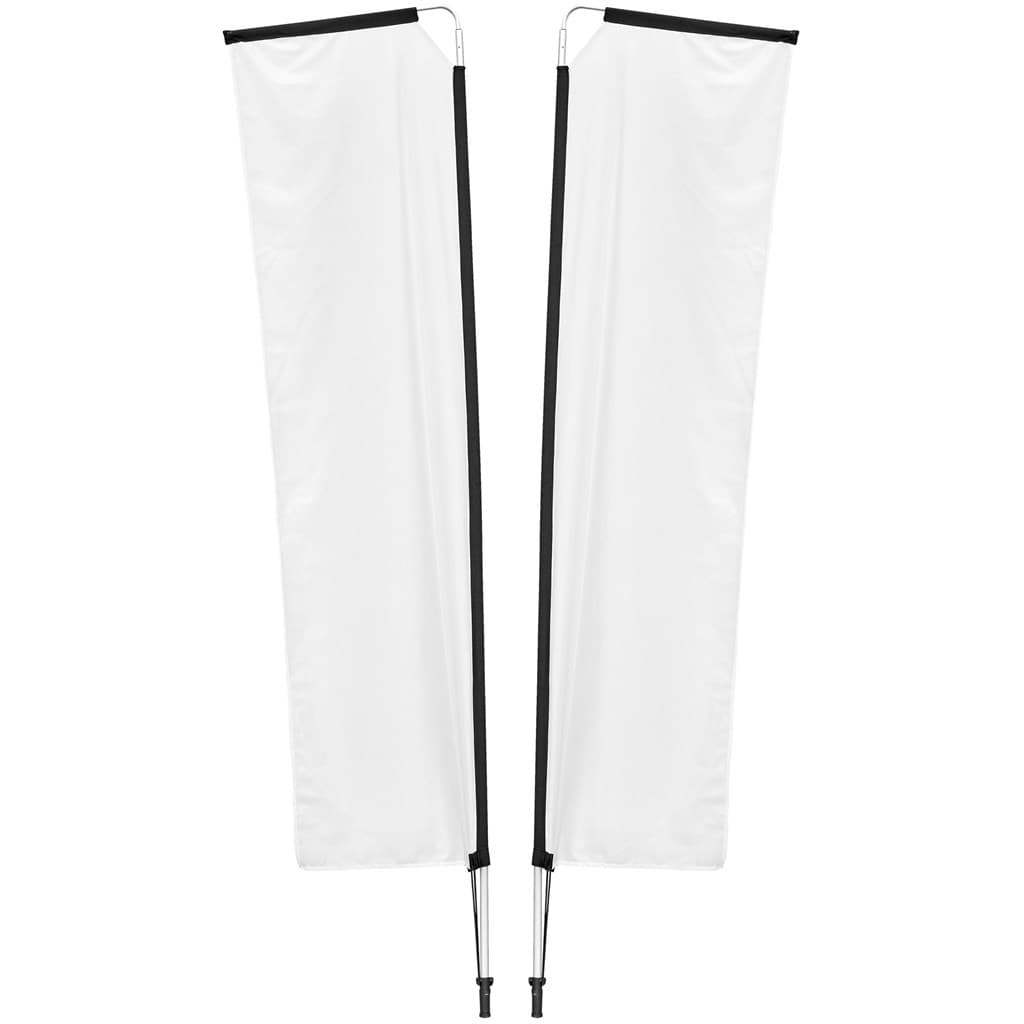 Legend 3M Sublimated Telescopic Double-Sided Flying Banner - 1 complete unit 6