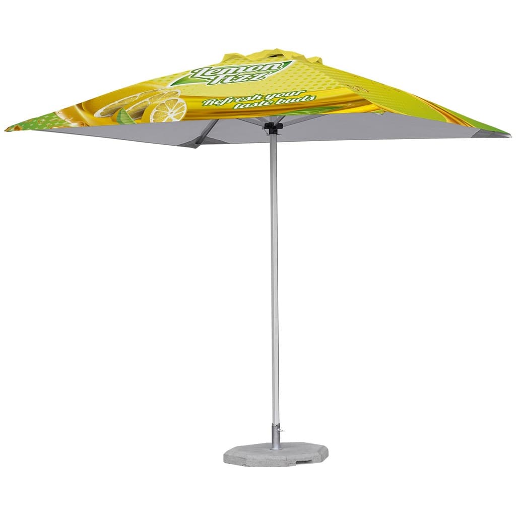 Legend Sublimated Parasol Single Hexagonal Pole 2m x 2m 1