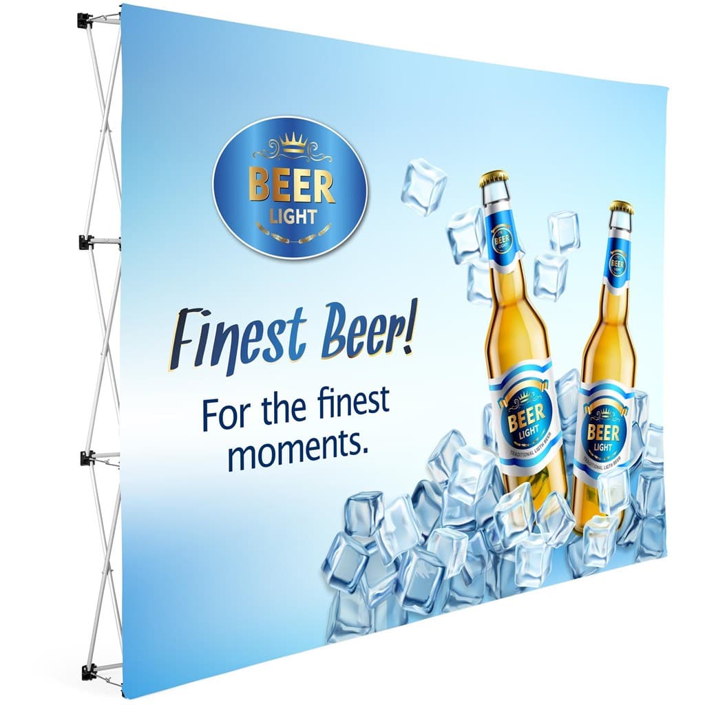 Legend Straight Banner Wall 3m x 2.25m 1