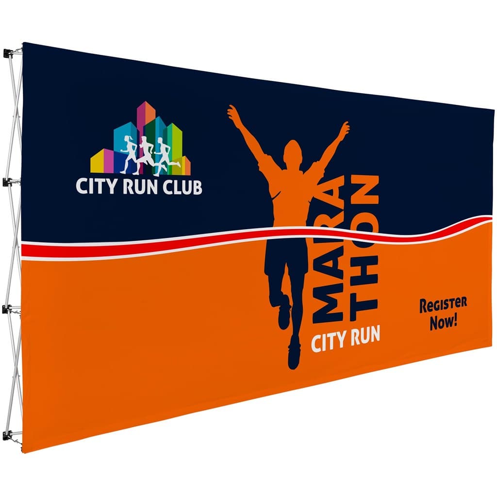 Legend Straight Banner Wall 4.45m x 2.25m 1