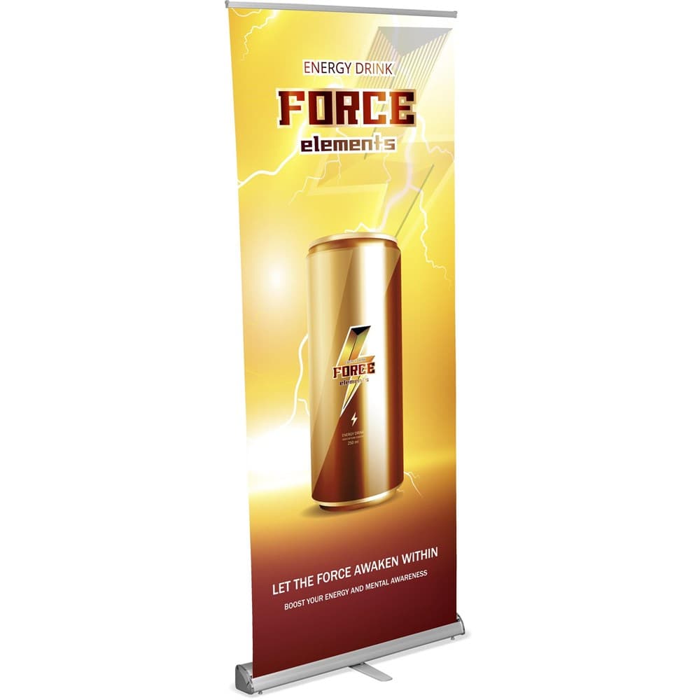 Legend Fabric Pull Up Banner 1