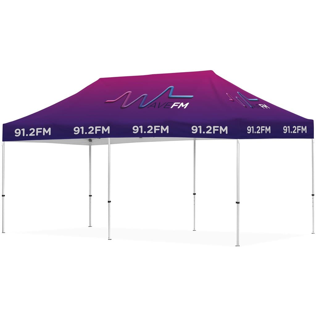Ovation Sublimated Gazebo 6m X 3m 1