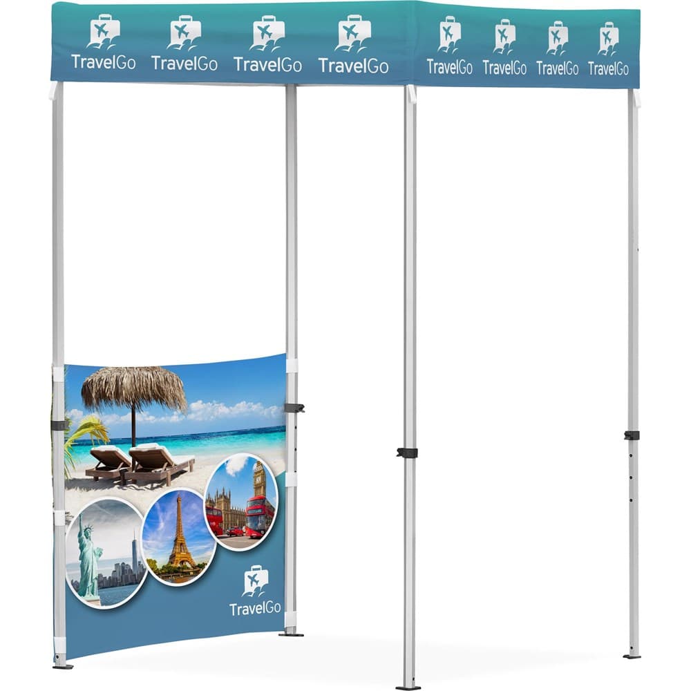 Ovation Sublimated Gazebo 1.5m X 1.5m - 1 Half-Wall Skin 1