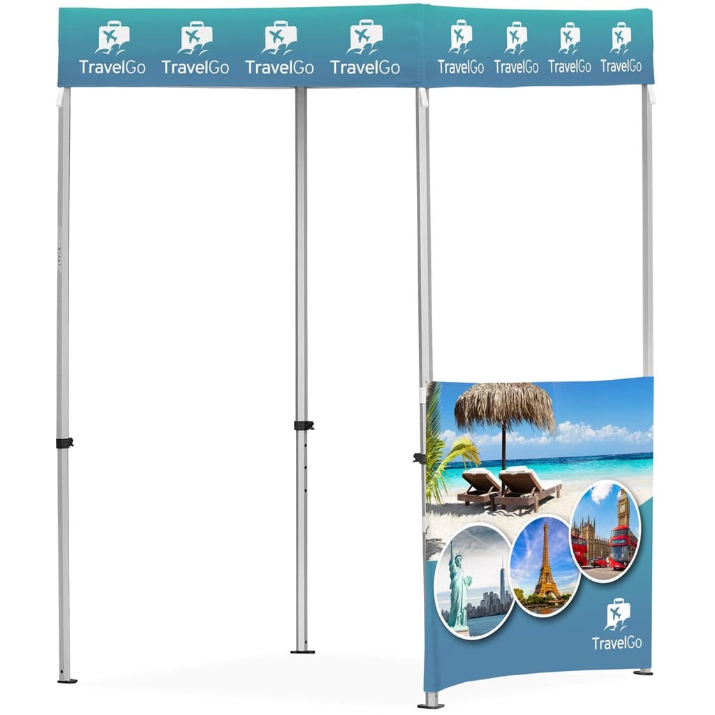 Ovation Sublimated Gazebo 1.5m X 1.5m - 1 Half-Wall Skin 6