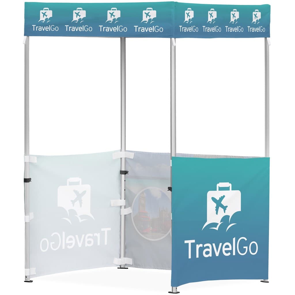 Ovation Sublimated Gazebo 1.5m X 1.5m - 3 Half-Wall Skins 1