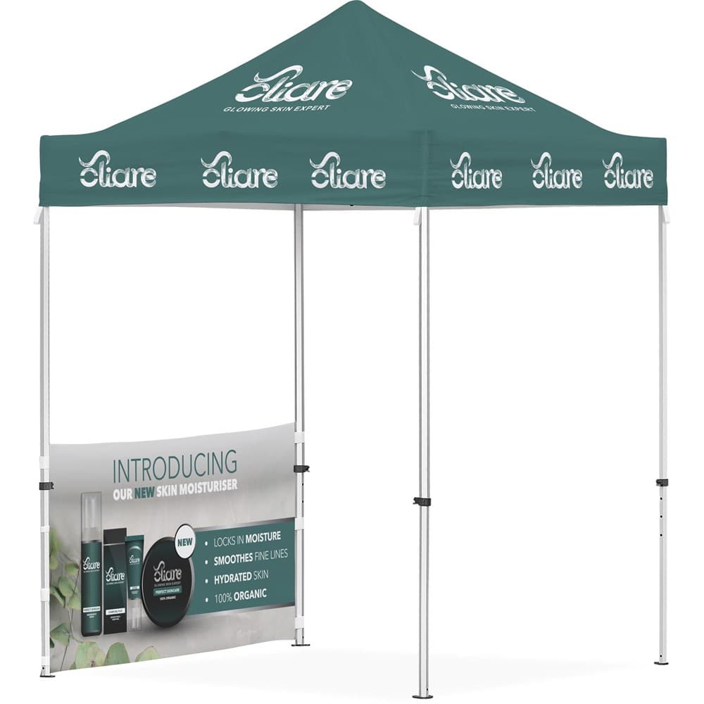 Ovation Sublimated Gazebo 2m X 2m - 1 Half-Wall Skin 1