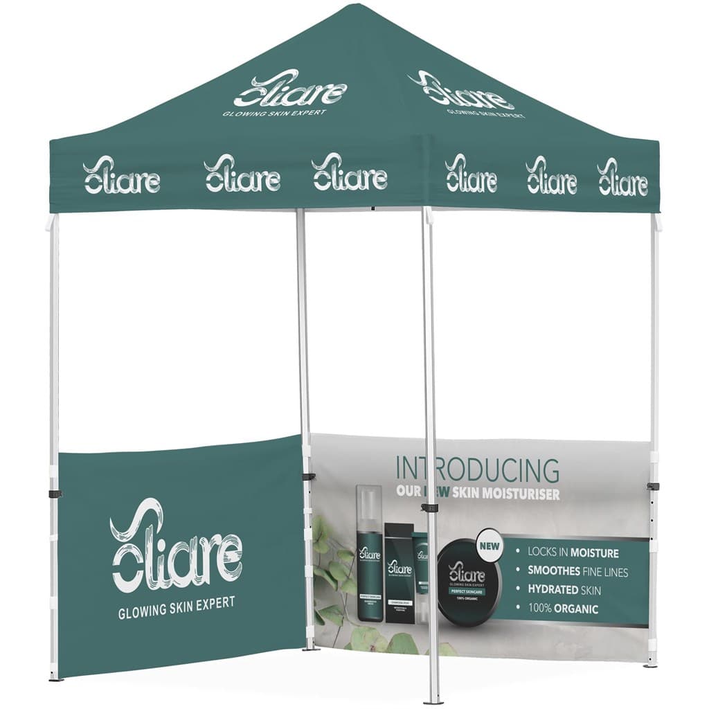 Ovation Sublimated Gazebo 2m X 2m - 2 Half-Wall Skins 1