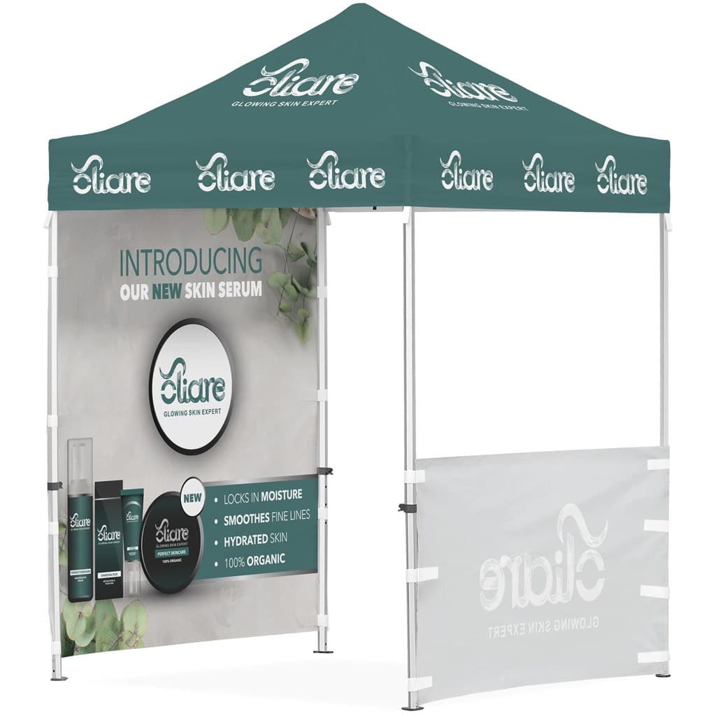 Ovation Sublimated Gazebo 2m X 2m - 1 Half-Wall Skin - 1 Full-Wall Skin 6