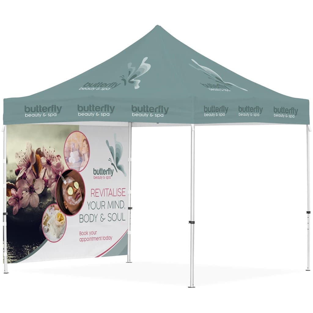 Ovation Sublimated Gazebo 3m X 3m - 1 Full-Wall Skin 1