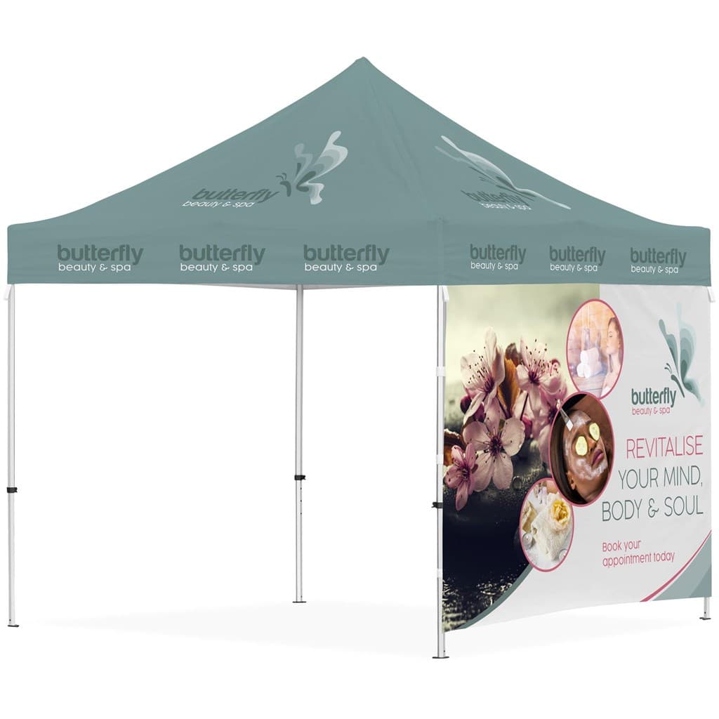 Ovation Sublimated Gazebo 3m X 3m - 1 Full-Wall Skin 2