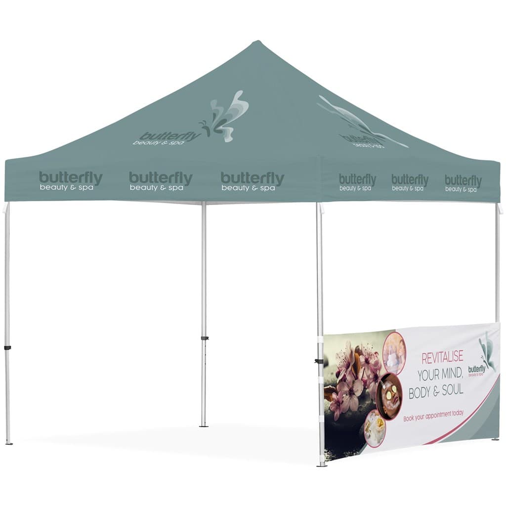 Ovation Sublimated Gazebo 3m X 3m - 1 Half-Wall Skin 4