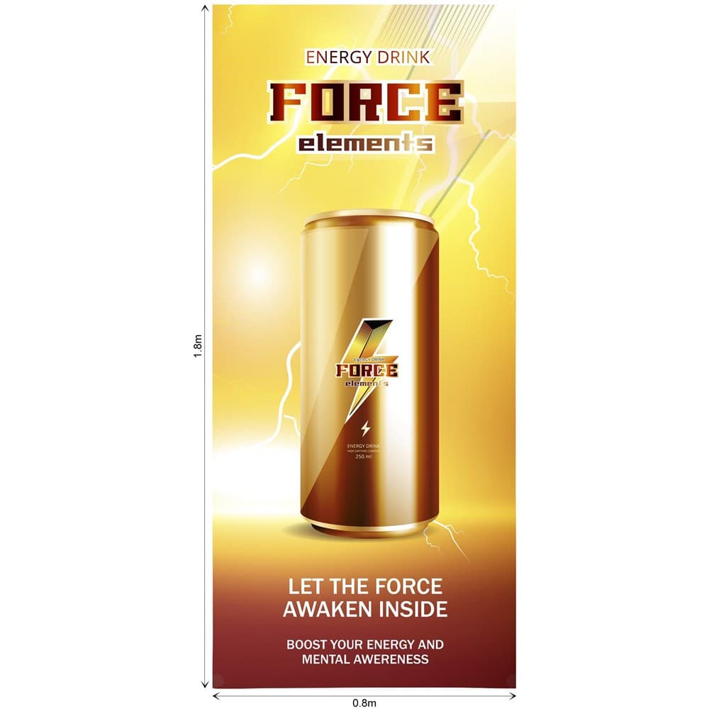 Champion X-Banner Fabric Skin 80cm x 180cm (Excludes Hardware) 1