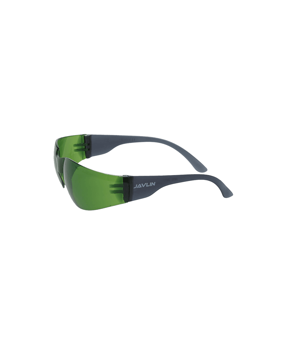Sporty Scratch Resistant Spectacles Green Lens - Green / As Supplied