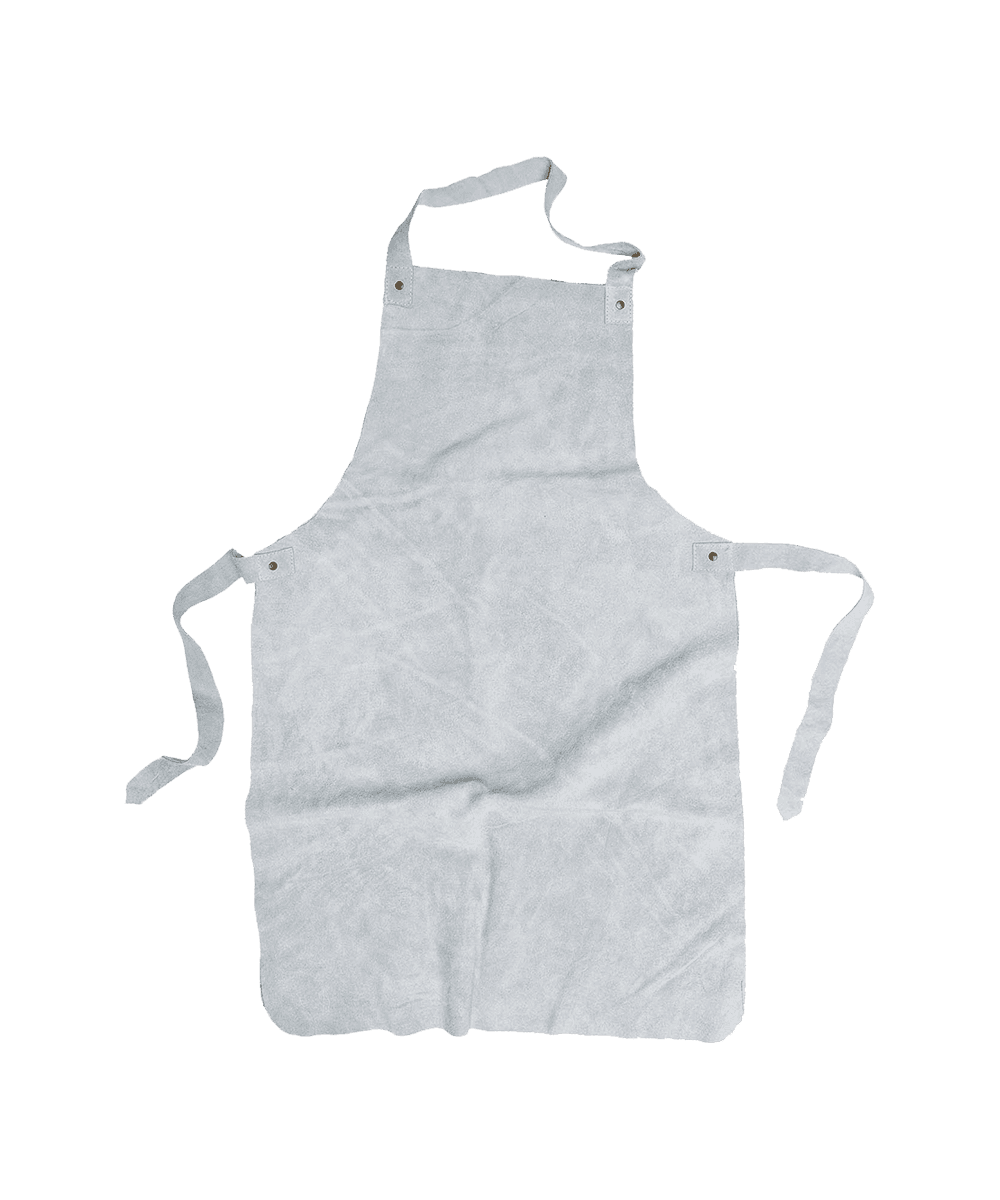 Chrome Leather Apron 60 x 90cm - Chrome / As Supplied