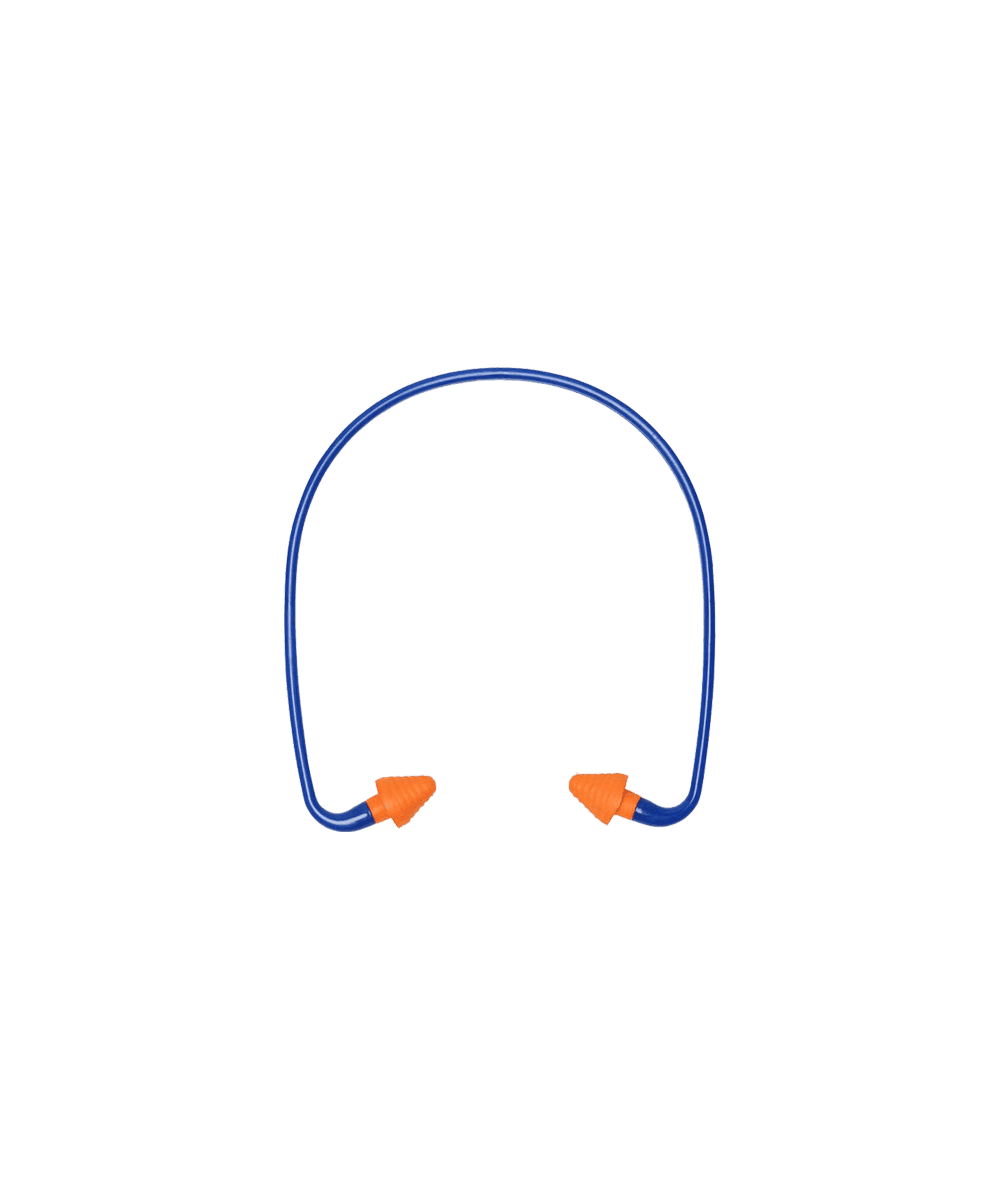 Reusable Banded Type Ear Plugs - Blue / As Supplied