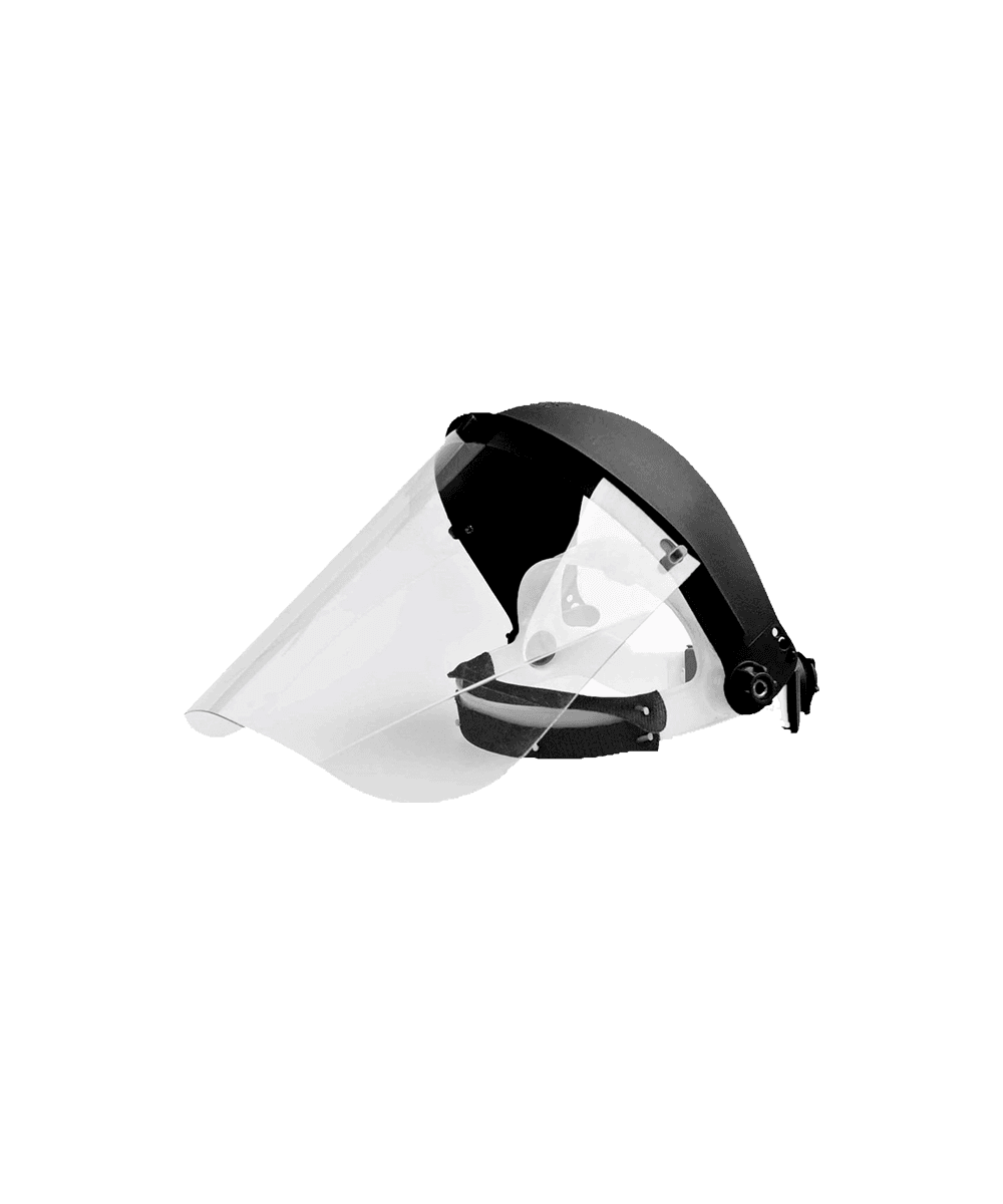 Polycarbonate Face Shield - Black / As Supplied