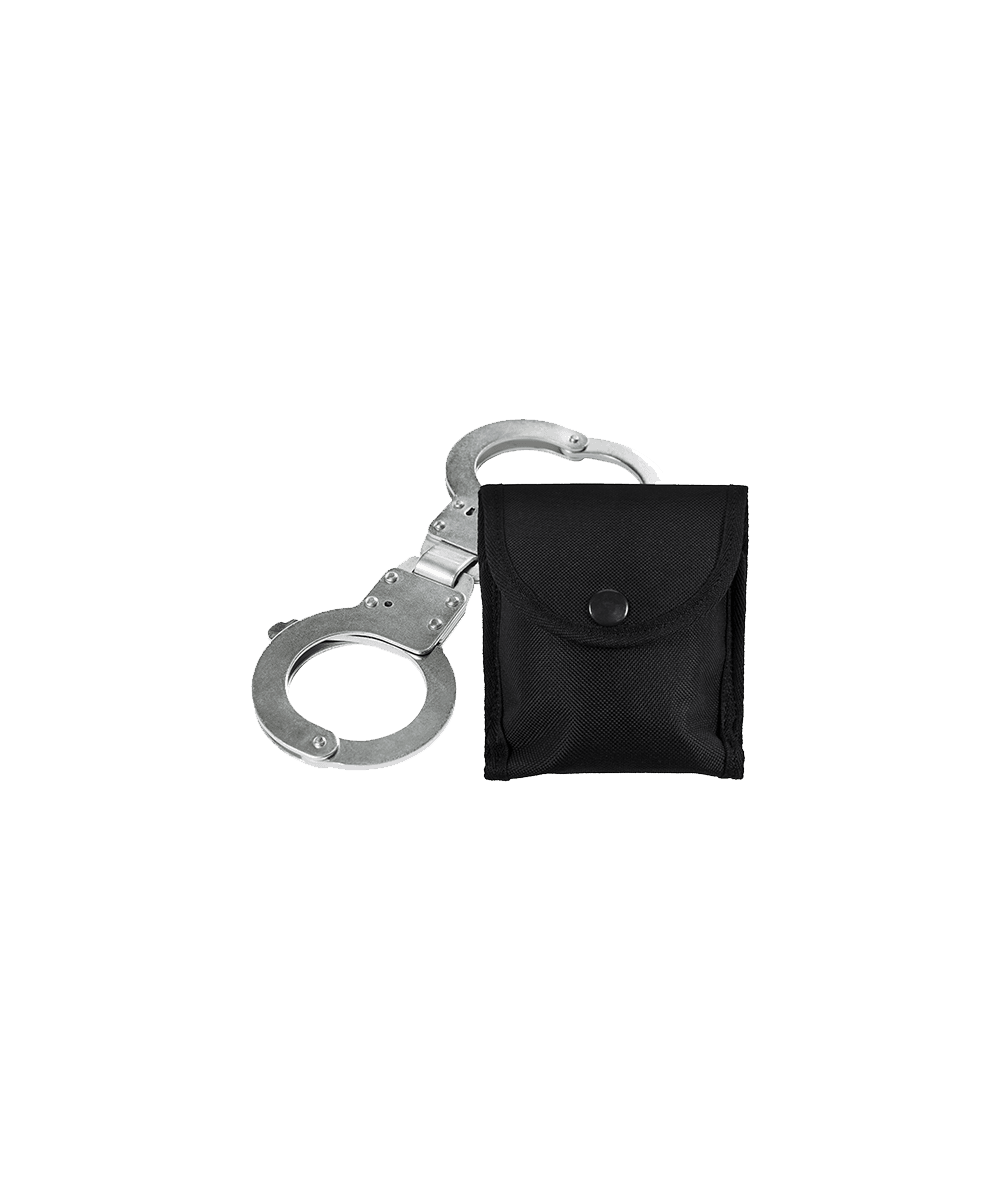 Handcuffs & Pouch - Black / As Supplied