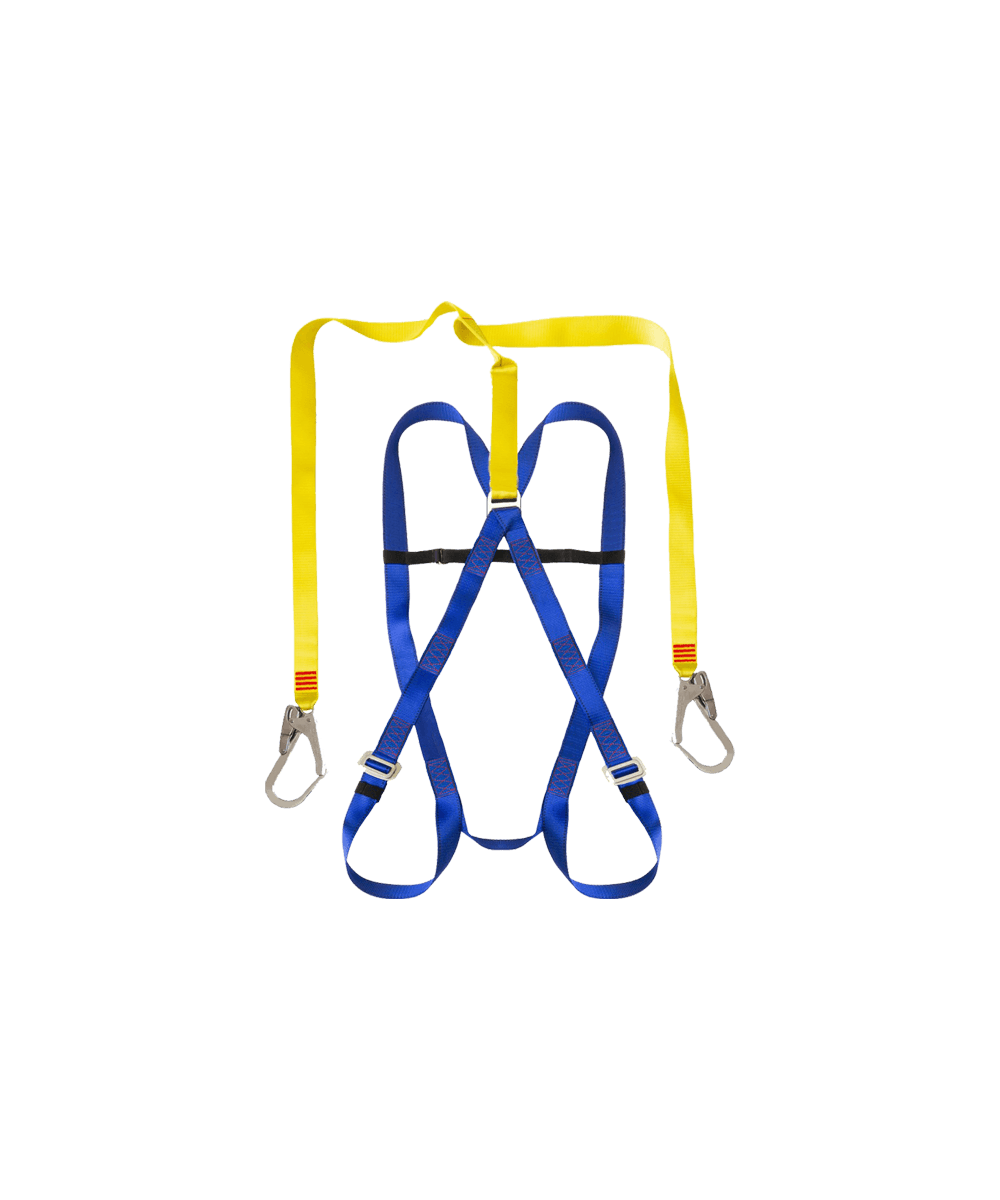 Safety Harness With Scaffhold Hook - Blue / As Supplied