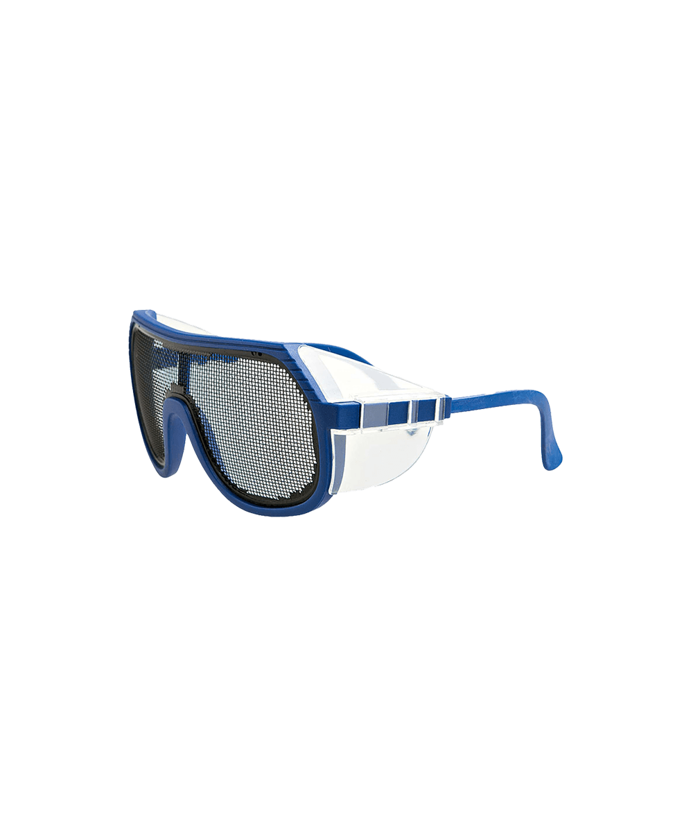 Wire Mesh Goggles - Blue & Black / As Supplied 1