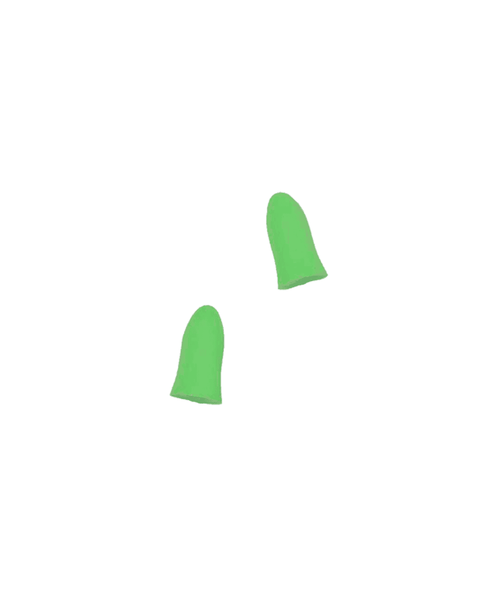 Disposable Foam Uncorded Ear Plugs - Lime / As Supplied