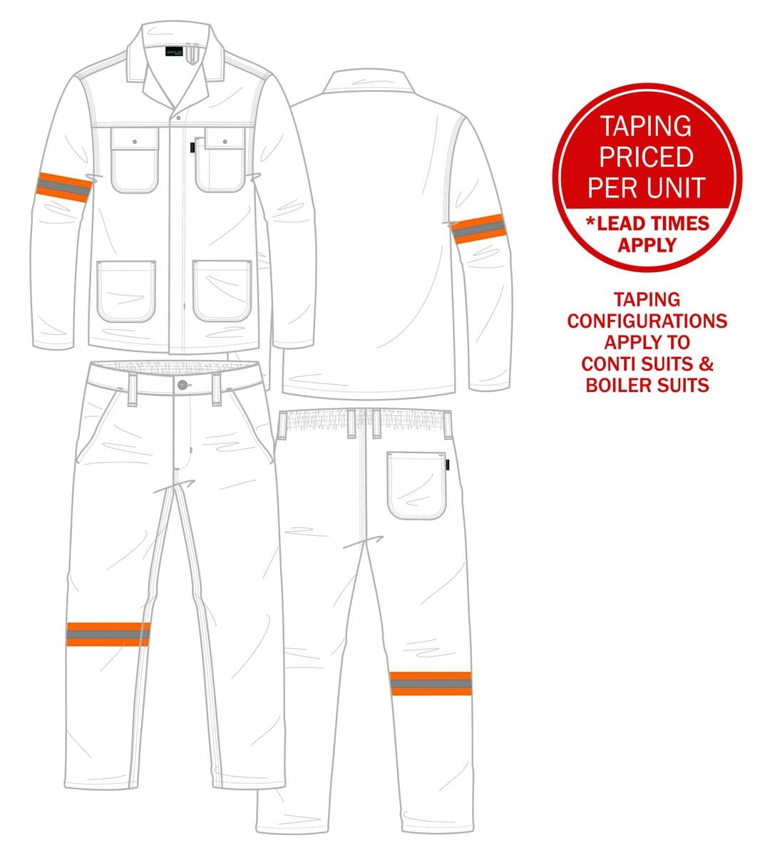 Orange Silver Orange, One Arm & One Leg - Orange Silver Orange / As Supplied