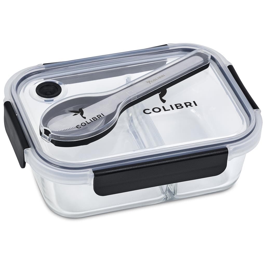 Serendipio Mealmate Lunch Box & Cutlery Set 3