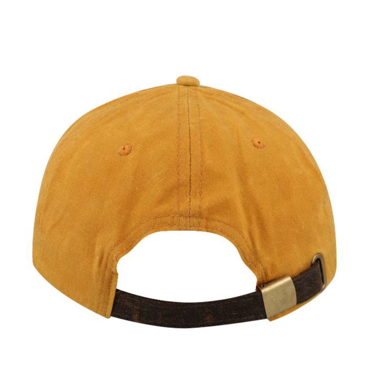 Two-Tone Waxed Oilskin 6 Panel - Olive/Brown 15