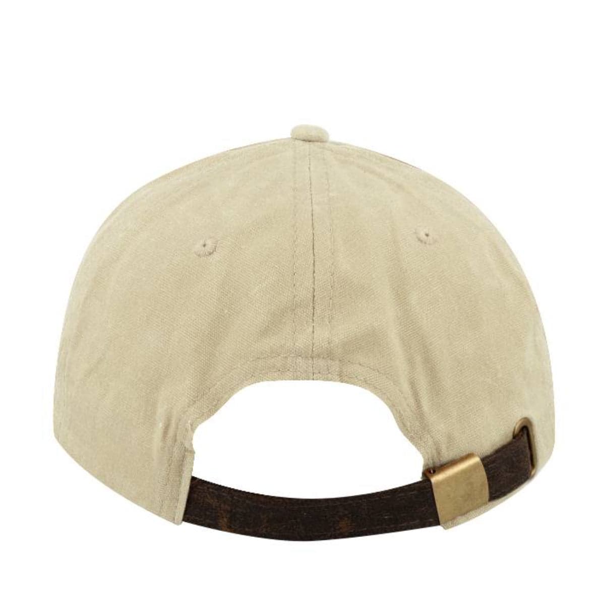 Two-Tone Waxed Oilskin 6 Panel - Olive/Brown 27