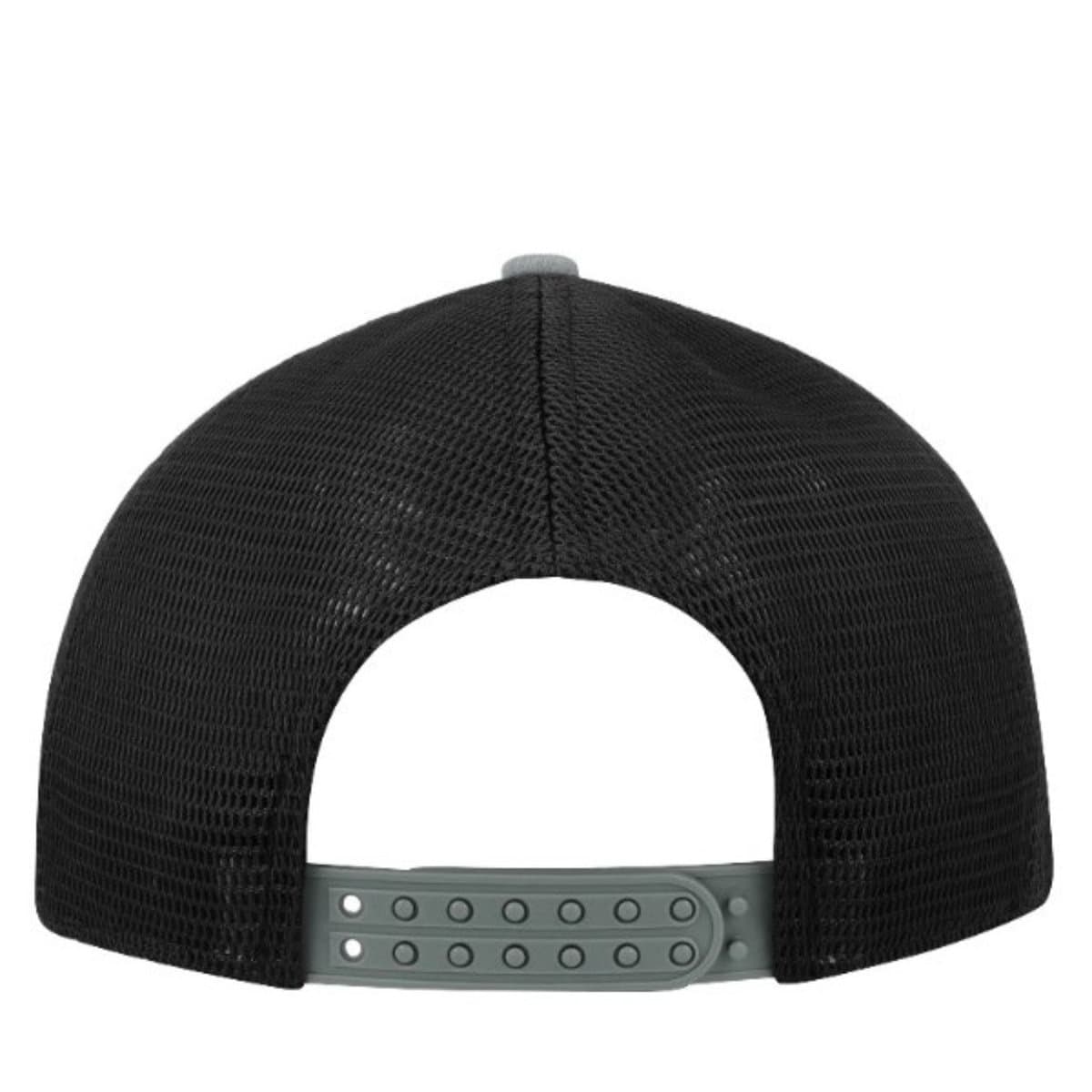 Polycotton 6 Panel Trucker - Black/Black 26