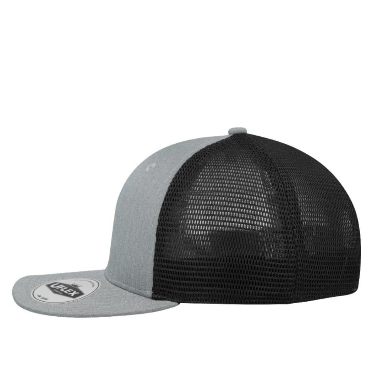 Polycotton 6 Panel Trucker - Black/Black 28