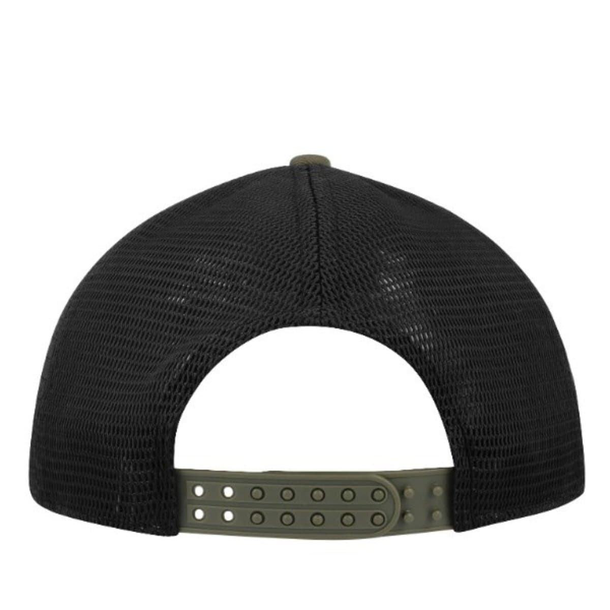 Polycotton 6 Panel Trucker - Black/Black 44