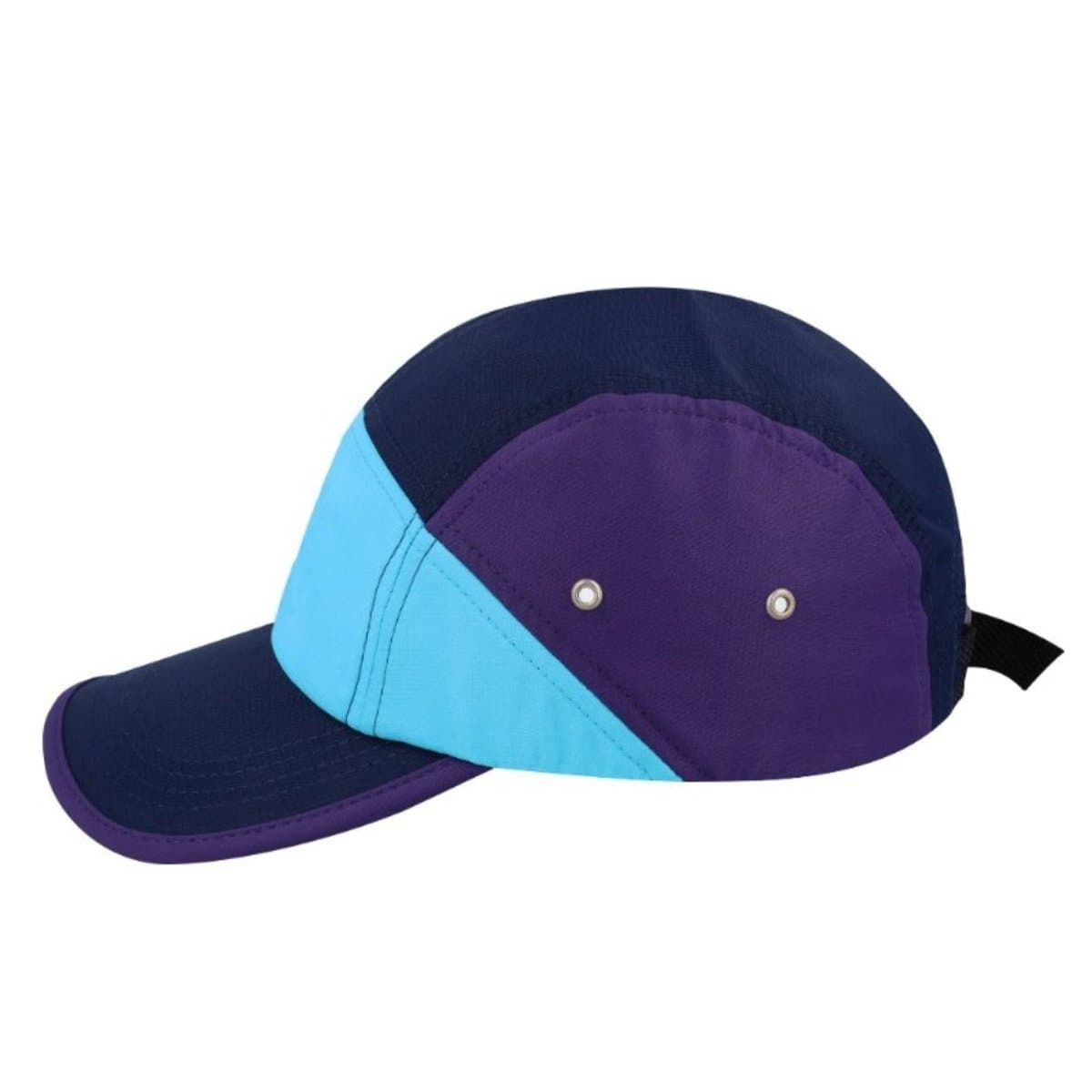 Colour Block Horizon Cap - Fatigue/Olive/Lime 17