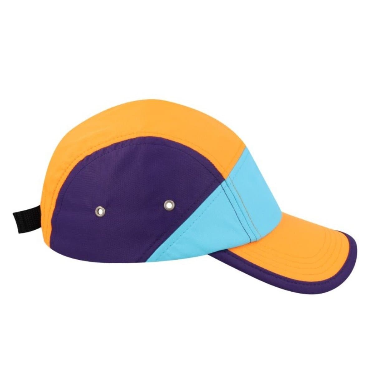 Colour Block Horizon Cap - Fatigue/Olive/Lime 24