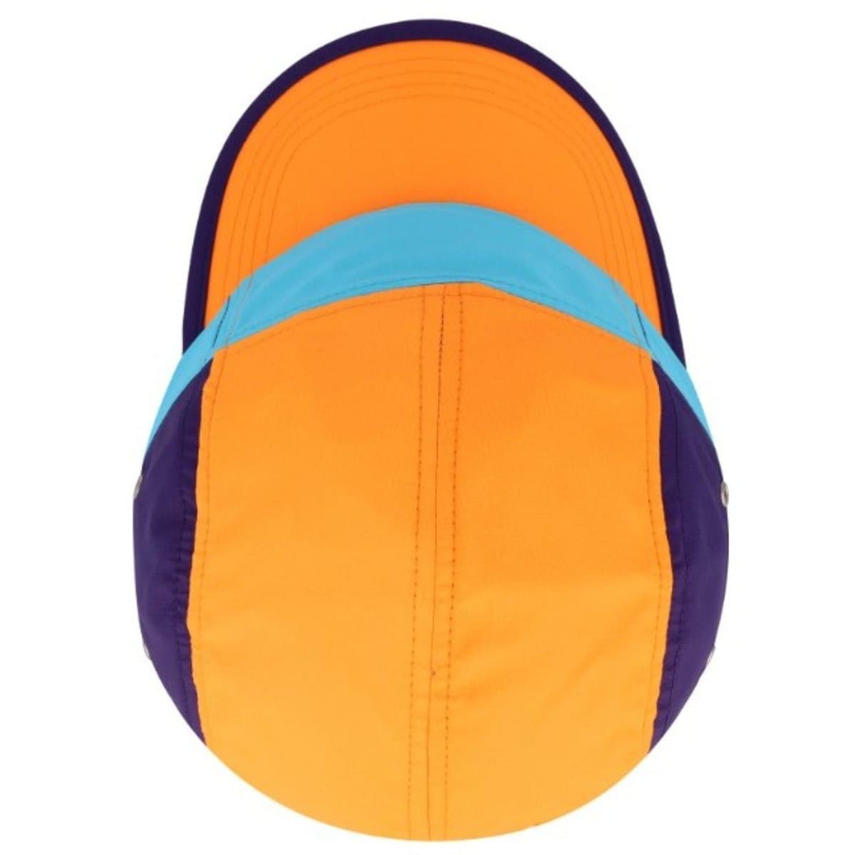 Colour Block Horizon Cap - Fatigue/Olive/Lime 26