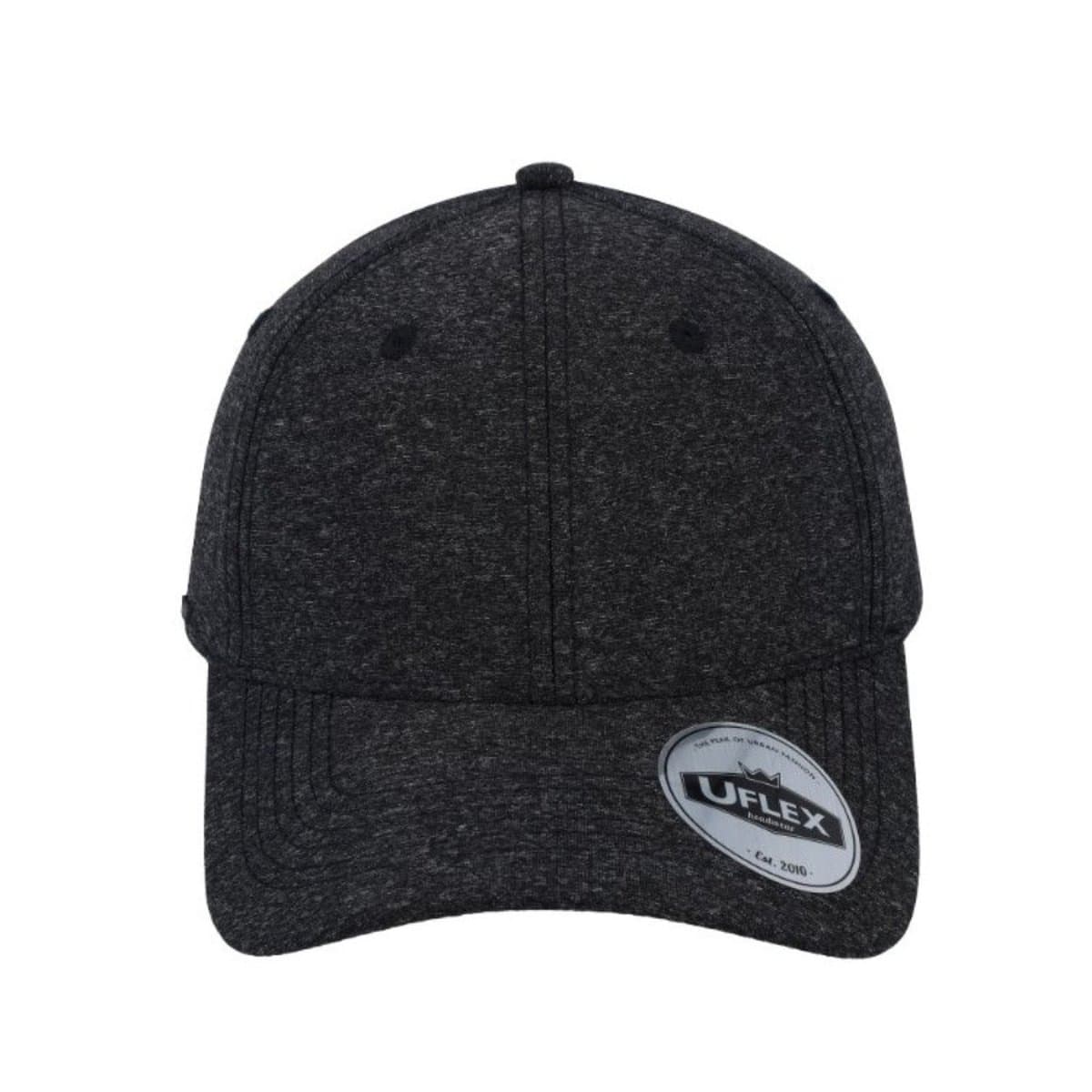 Uflex 6P Curved Peak Snapback - Burgundy Grey / Standard Size 4