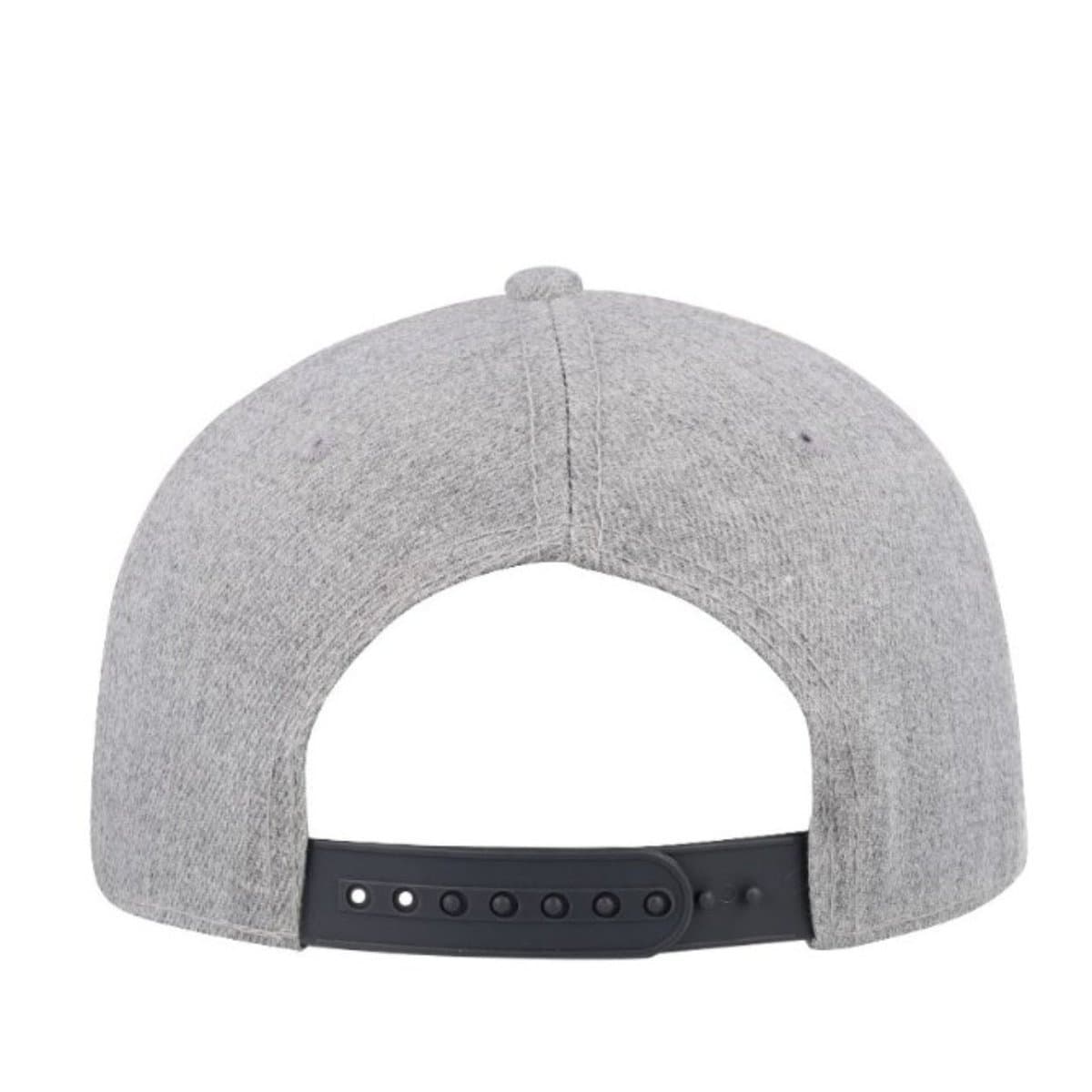 Snapback Two-Tone Cap - Grey Melange/Charcoal Melang 21