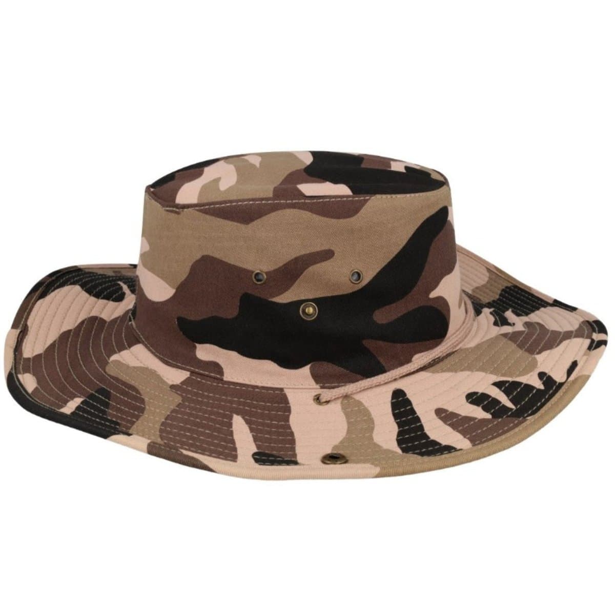Kiddies Wide Brim Safari Hat - Navy / 54 Cm 9