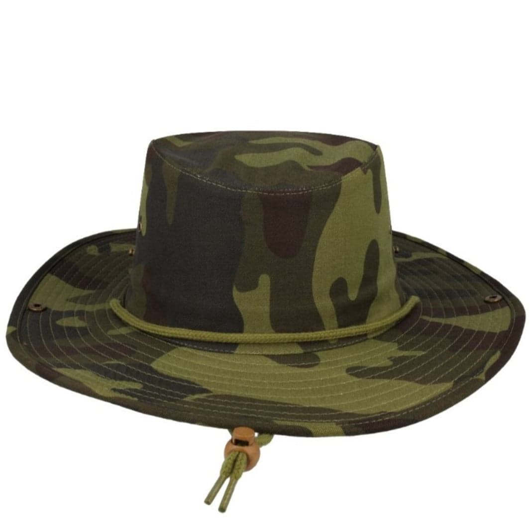 Kiddies Wide Brim Safari Hat - Navy / 54 Cm 11