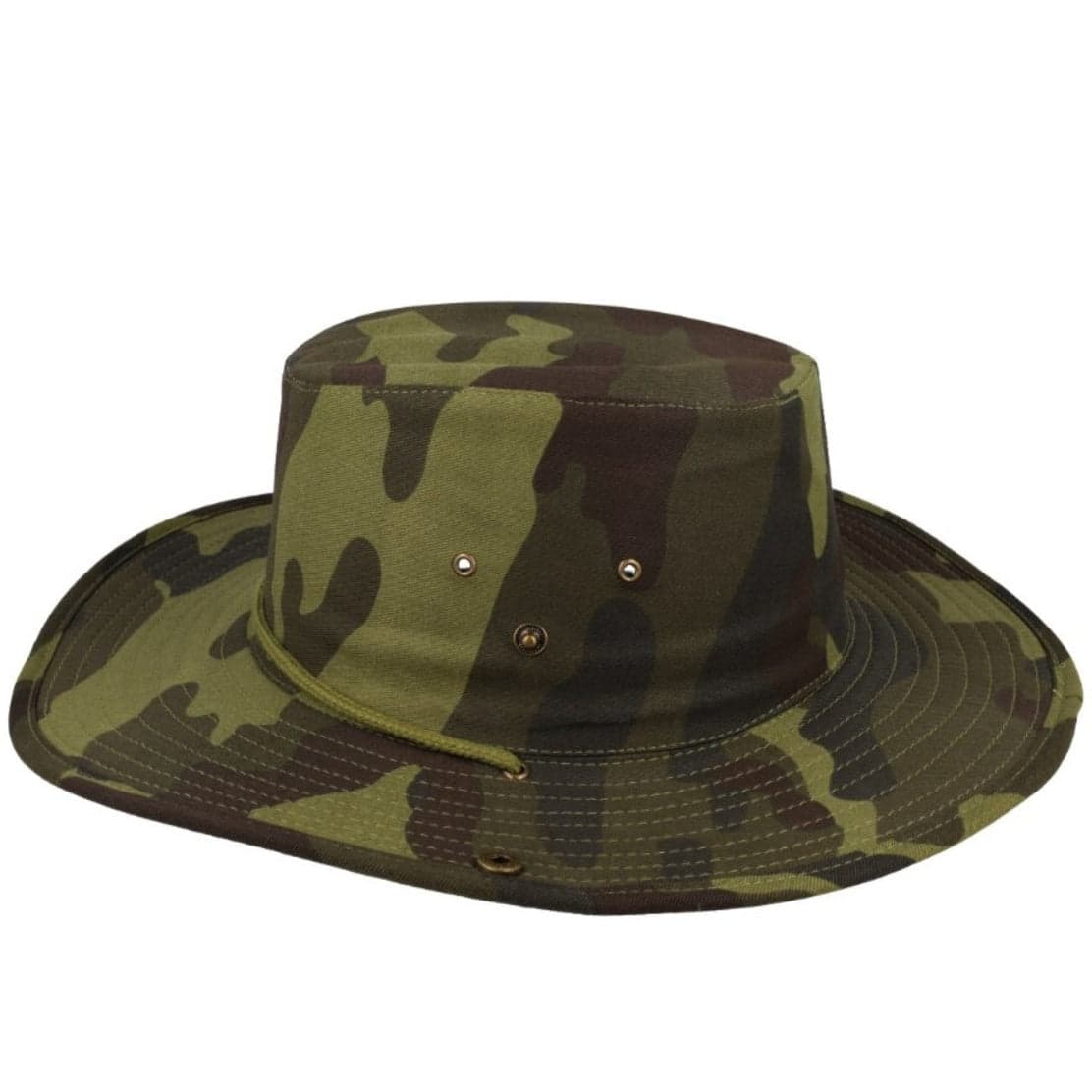Kiddies Wide Brim Safari Hat - Navy / 54 Cm 13