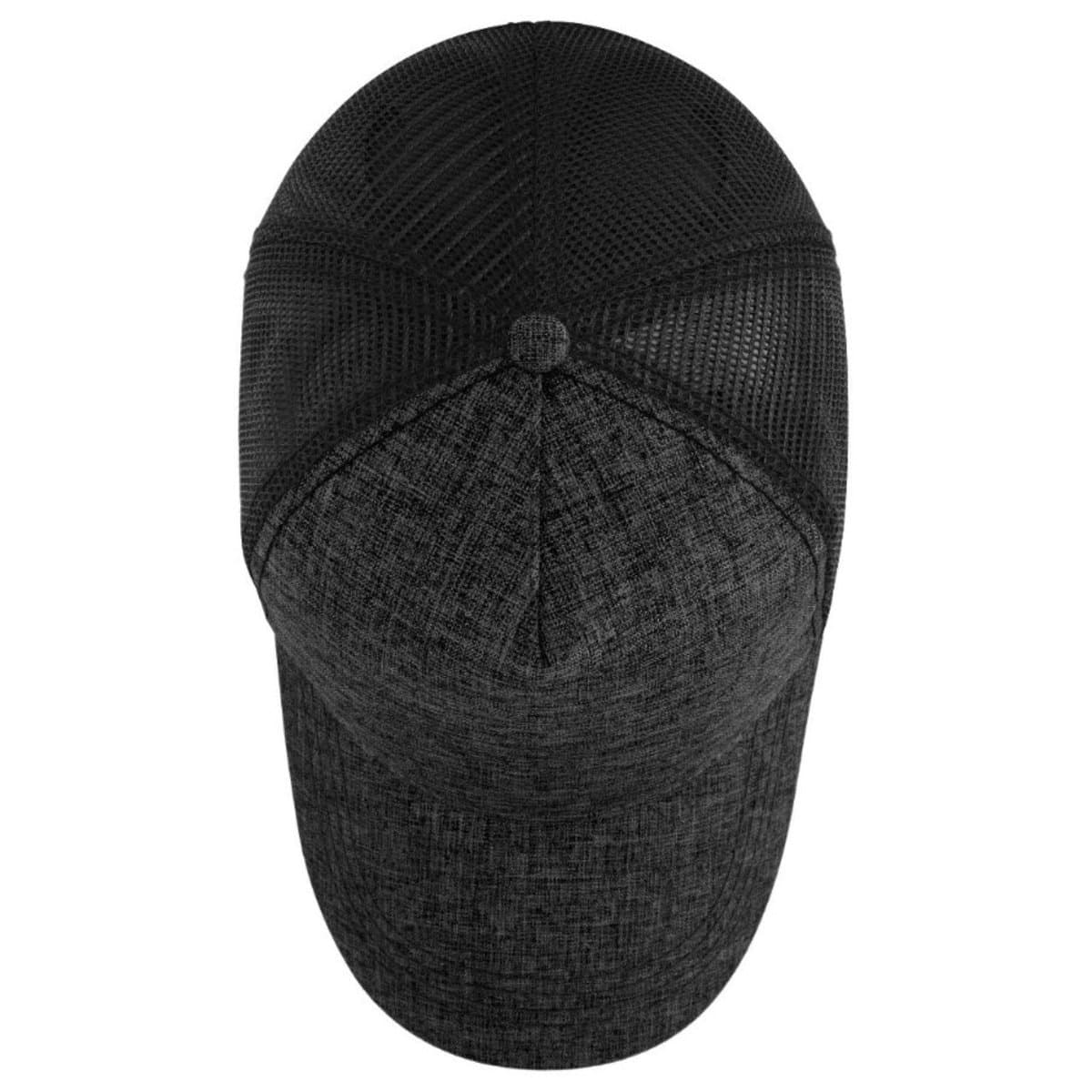 5 Panel Summit Trucker Cap - Charcoal/Black 8