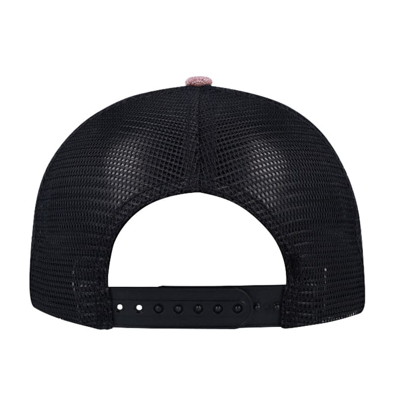 5 Panel Summit Trucker Cap - Charcoal/Black 9