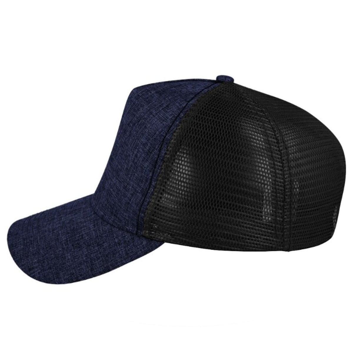 5 Panel Summit Trucker Cap - Charcoal/Black 29
